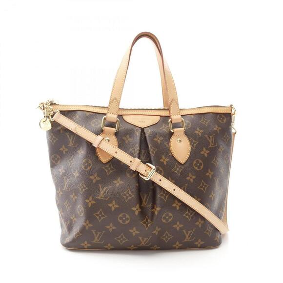 LOUIS VUITTON Brown Monogram Leather Bag - Picture 1 of 8